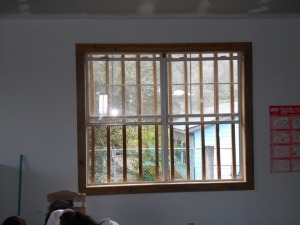 One of 15 windows the team built / jam extensions and trim